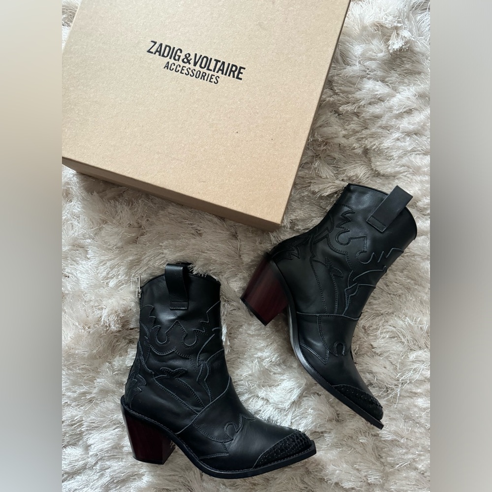 Zadig & Voltaire leather boots